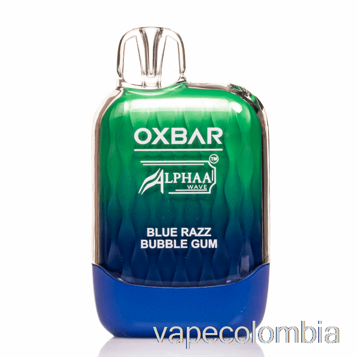 Kit Completo De Vapeo Oxbar X Alpha G8000 Desechable Azul Razz Bubblegum